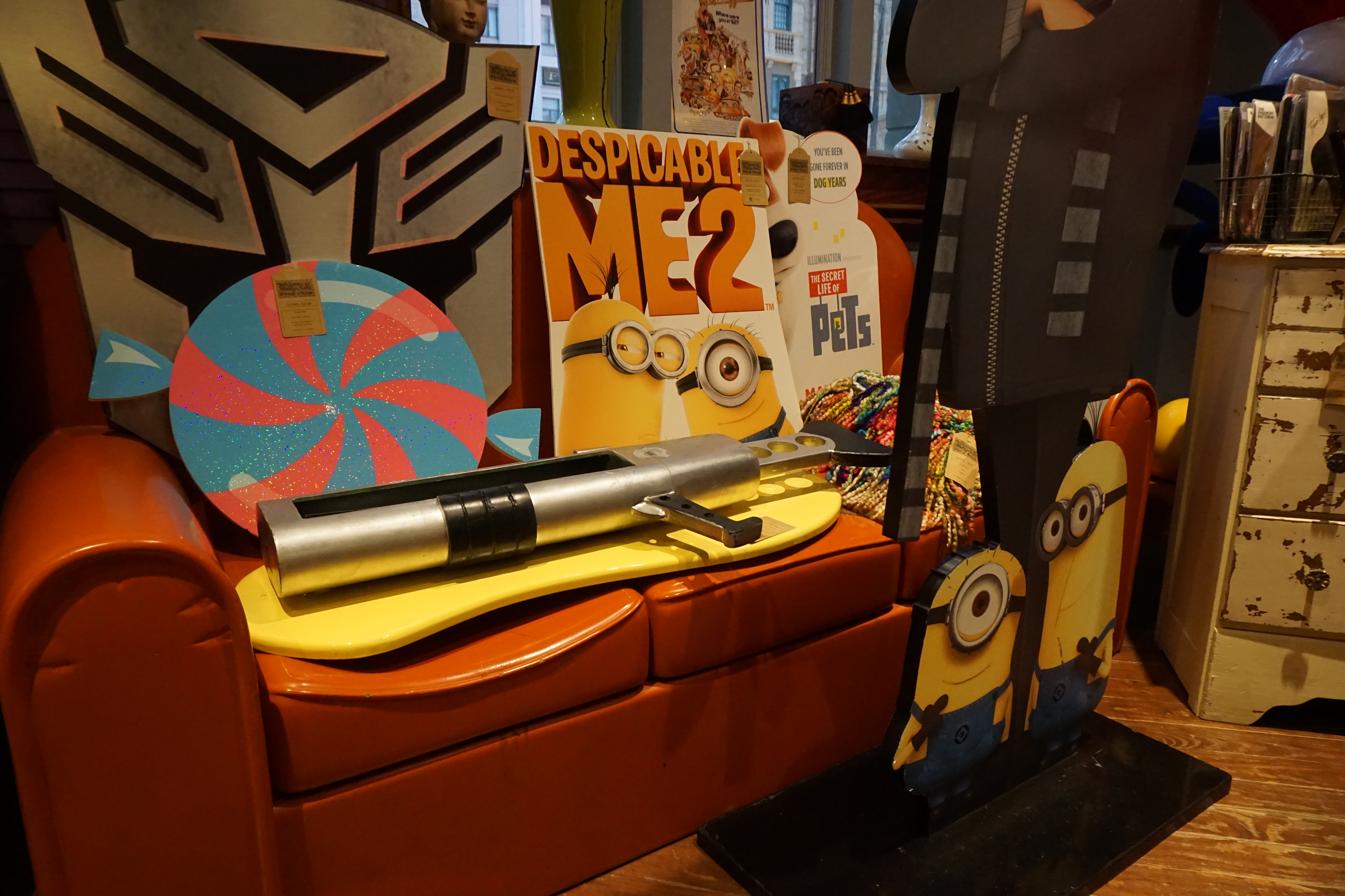 Despicable Me goods at Williams of Hollywood Prop Shop at Universal Studios Orlando - by unofficialuniversal.com.