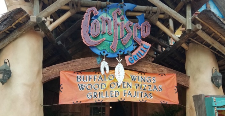 Confisco Grille - Dining Review - Islands of Adventure - Universal Orlando Resort - Unofficialuniversal.com