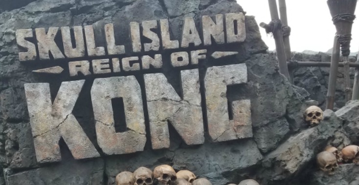 Skull Island Reign of Kong attraction at Islands of Adventure in Orlando, Florida - by unofficialuniversal.com.