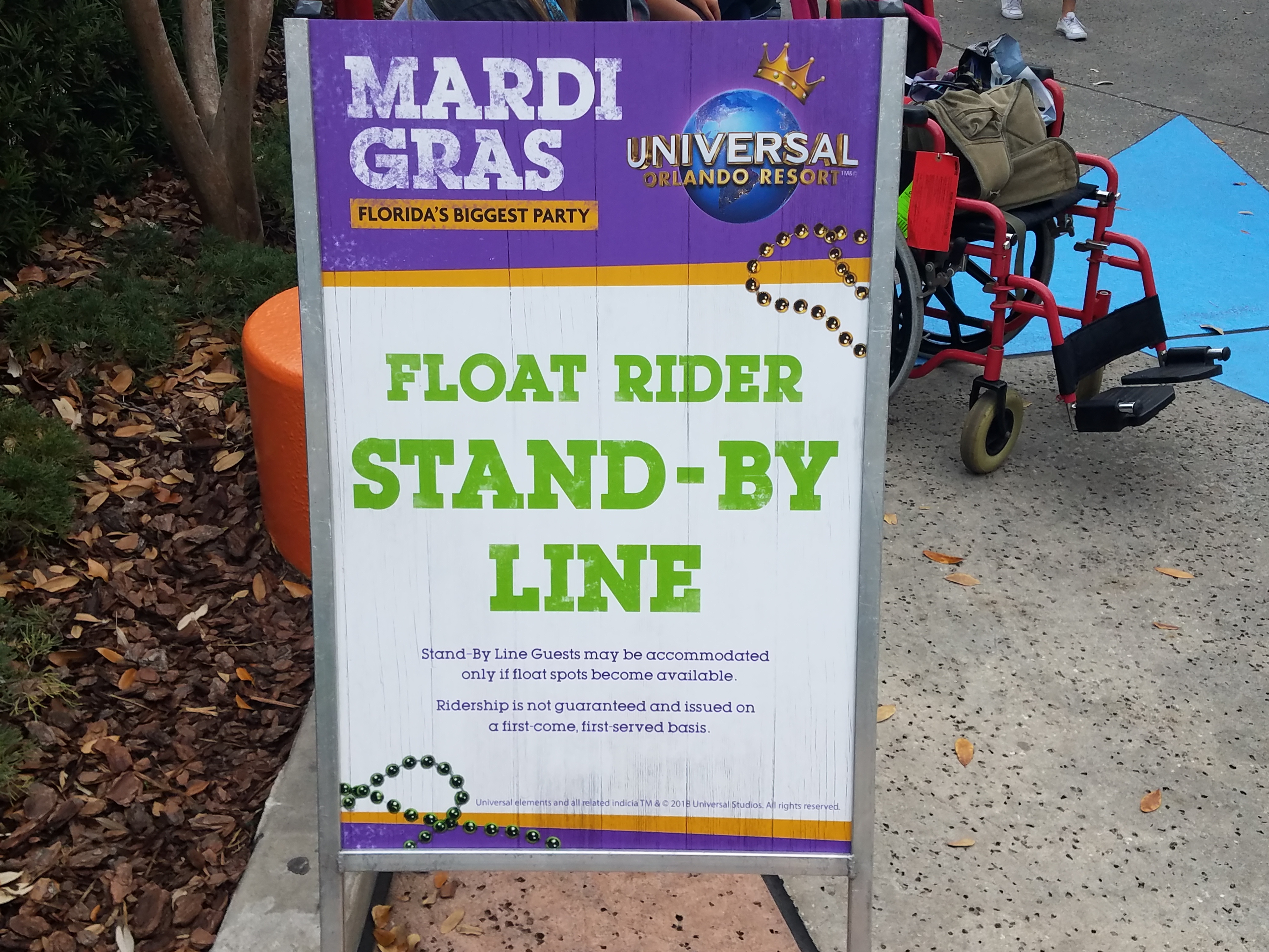 Mardi Gras - Universal Studios - Float Rider - Unofficialuniversal.com