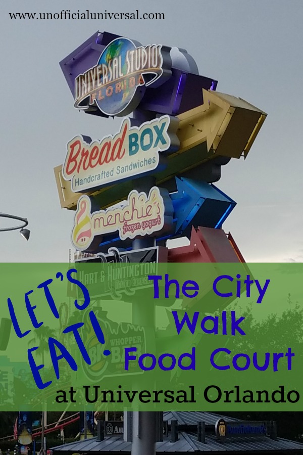 unofficialuniversal.com - Food - Dining - Universal Studios - City Walk