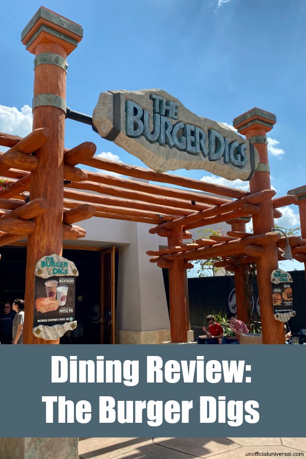 Dining Review: The Burger Digs restaurant at Universal's Islands of Adventure - by unofficialuniversal.com.