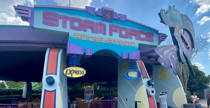 Attraction: Storm Force Accelatron at Universal's Islands of Adventure - by unofficialuniversal.com.