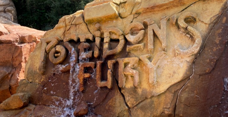 Attraction: Poseidon's Fury special effects show at Universal's Islands of Adventure - by unofficialuniversal.com.