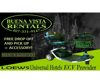 Buena Vista Scooter and Stroller Rentals