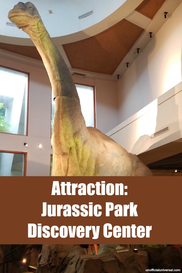 Attraction: Jurassic Park Discovery Center at Universal's Islands of Adventure - by unofficialuniversal.com.