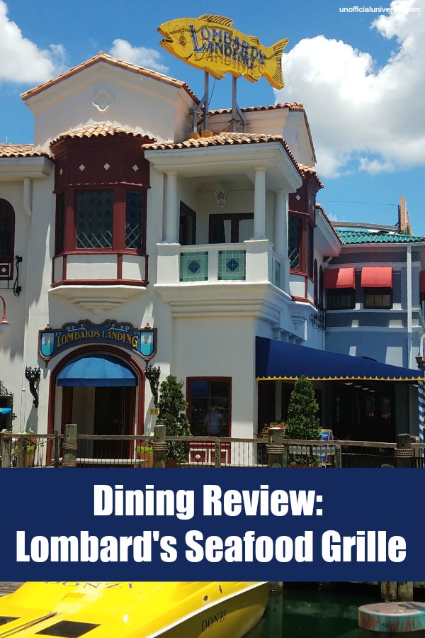Dining Review of Lombard's Seafood Grille in Universal Studios Orlando by unofficialuniversal.com.
