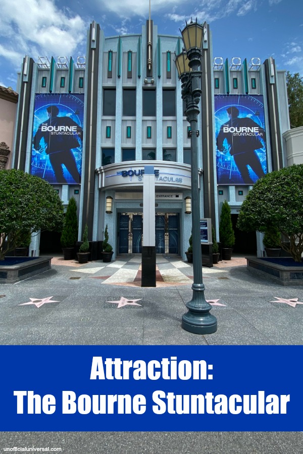 Attraction: The Bourne Stuntacular at Universal Studios Orlando Florida - by unofficialuniversal.com.